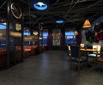 Industrial Style Cafe-ID:685304957