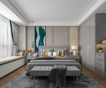 Modern Bedroom-ID:707151585