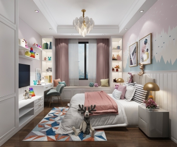 Modern Girl's Room Daughter's Room-ID:967262895