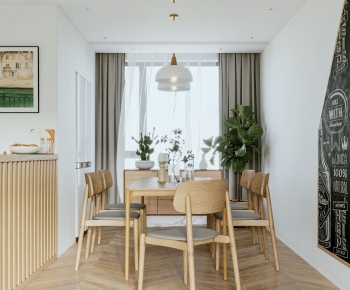Nordic Style Dining Room-ID:833168183