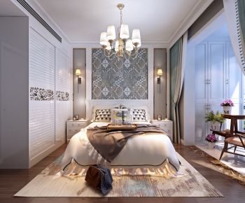 American Style Bedroom-ID:432790475