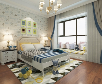 Simple European Style Children's Room-ID:646049894