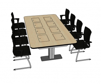 Modern Conference Table-ID:540243299
