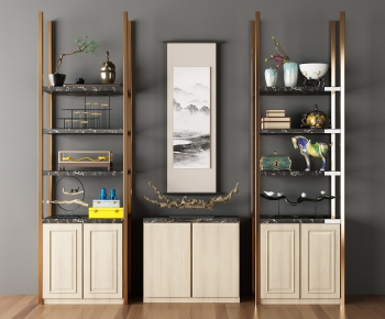 Simple European Style Decorative Cabinet-ID:300356379