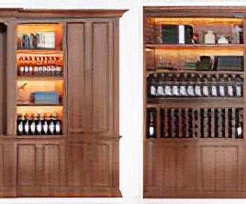  Wine Cabinet-ID:734593643