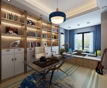 Modern Study Space-ID:863517135