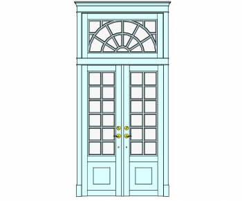 Modern Double Door-ID:615173313