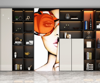 Modern Decorative Cabinet-ID:804246351