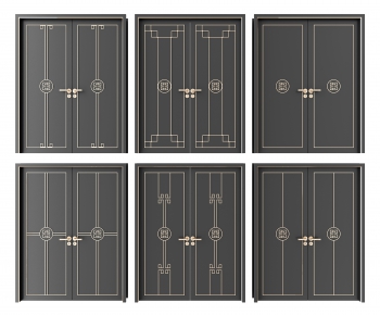 New Chinese Style Door-ID:311241247
