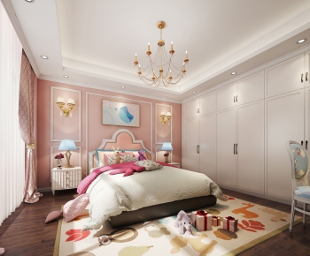 Nordic Style Girl's Room Daughter's Room-ID:688743559