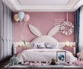 Nordic Style Girl's Room Daughter's Room-ID:308768447