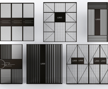 Industrial Style Partition-ID:384379494