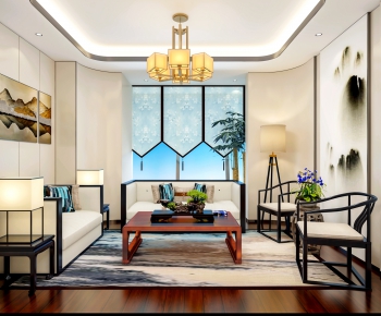 New Chinese Style Reception Room-ID:470311826