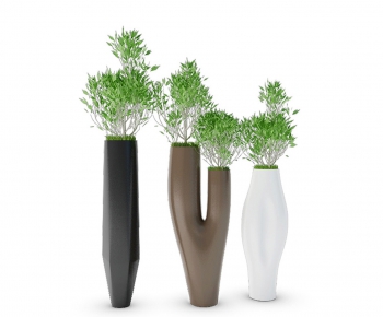 Modern Potted Green Plant-ID:397552254