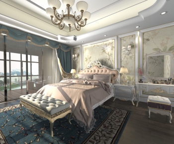 European Style Bedroom-ID:684407455