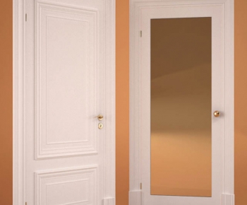 European Style Solid Wood Door-ID:459540613