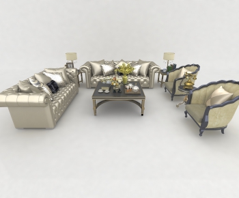 European Style Sofa Combination-ID:918752924