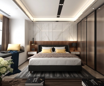 Modern Bedroom-ID:438374963