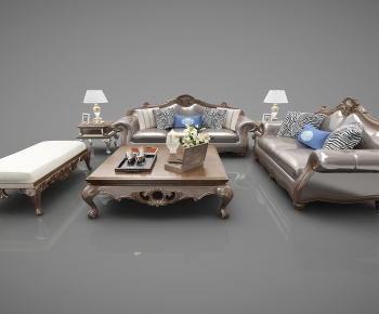 European Style Sofa Combination-ID:473665248