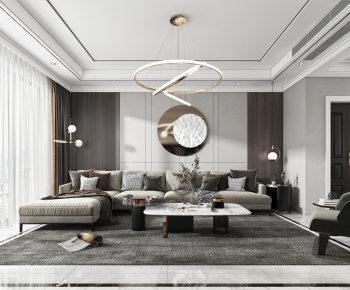 Modern A Living Room-ID:932904133