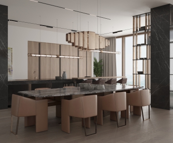Post Modern Style Dining Room-ID:629286747