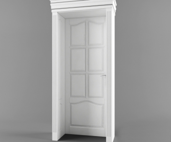 European Style Solid Wood Door-ID:532751428