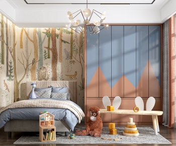 Nordic Style Children's Room-ID:732821729