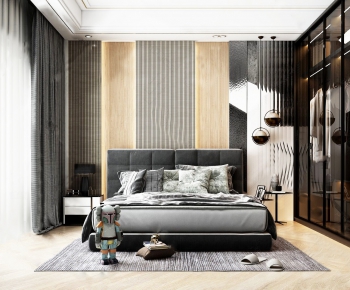 Modern Bedroom-ID:309809919