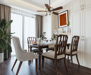 American Style Dining Room-ID:450897183