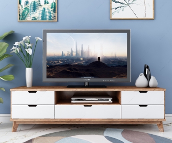 Nordic Style TV Cabinet-ID:371538738