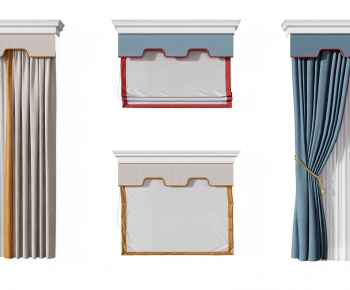 New Chinese Style The Curtain-ID:995486262