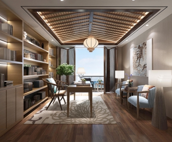 New Chinese Style Study Space-ID:251282747