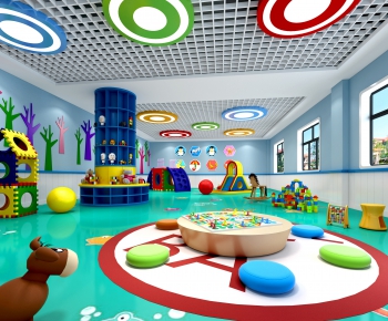 Modern Children's Playroom-ID:593364586