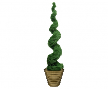 Modern Potted Green Plant-ID:338026744