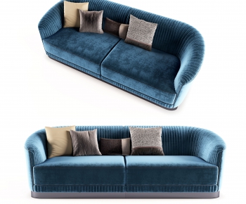 Simple European Style Three-seat Sofa-ID:150200475