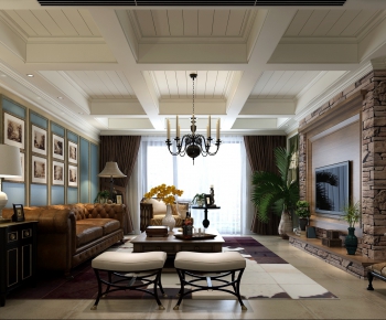 American Style A Living Room-ID:767767385