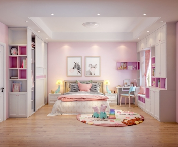 Nordic Style Girl's Room Daughter's Room-ID:308946822