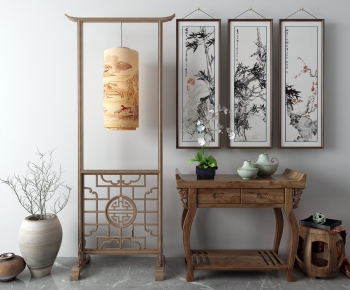 New Chinese Style Floor Lamp-ID:229807797