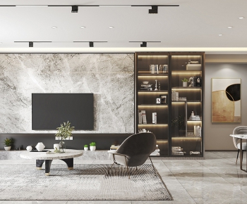 Modern A Living Room-ID:837306999