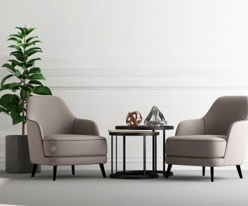 Simple European Style Lounge Chair-ID:534195192