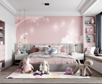 Modern Girl's Room Daughter's Room-ID:563097282