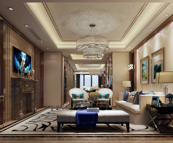 Hong Kong Style A Living Room-ID:506257655