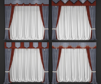 New Chinese Style The Curtain-ID:721441941