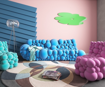 Modern Sofa Combination-ID:856225782