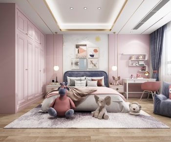 Nordic Style Girl's Room Daughter's Room-ID:570395759