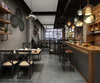 Industrial Style Cafe-ID:411574191