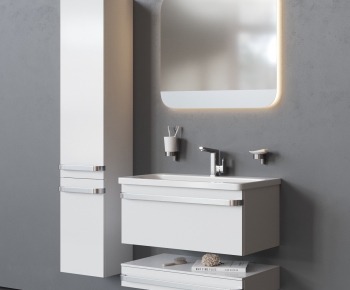 Modern Bathroom Cabinet-ID:446202449