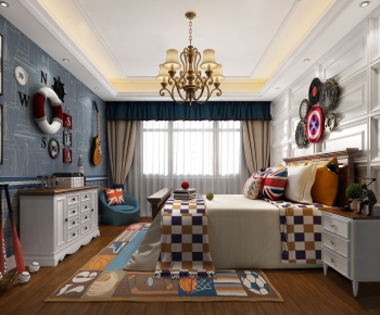 American Style Boy's Room And Son's Room-ID:661701979