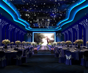 Modern Banquet Hall-ID:492624373