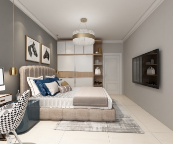 Nordic Style Bedroom-ID:883884967